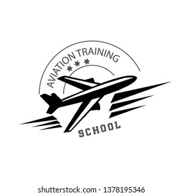 Aviation training logo design