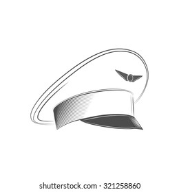 Aviator pilot cap.