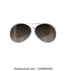 Aviator silver frame sunglasses mirror style for daily use