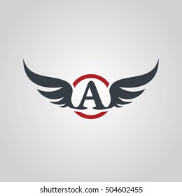 aviator symbol logo logotype theme vector illustration