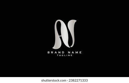 AVN, ANV, VAN, VNA, NVA, NAV, AN, NA, AV, VA, Abstract initial monogram letter alphabet logo design