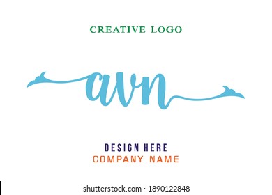 AVN lettering logo is simple, easy to understand and authoritative
