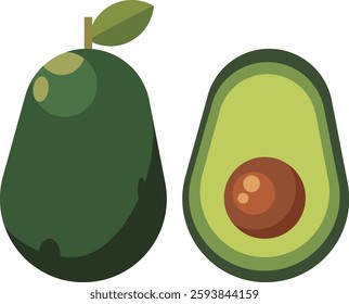 A Avocado art vector file