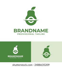 Avocado Black Hole Logo, Ideal for Organic Food and Beverage Companies
