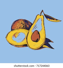 Avocado blue
