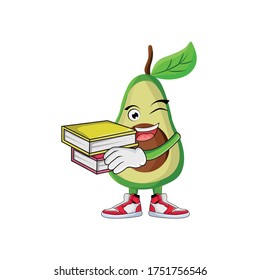 Avocado Cartoon Character Design Graphic suitable for your design needs: logos, illustrations, animations, t-shirt designs, etc.