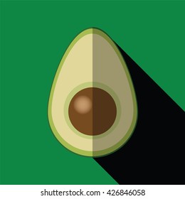 Avocado Flat Icon