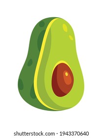 Avocado Frischpflanzensymbol