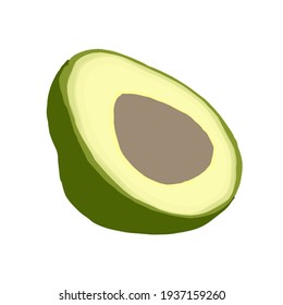 fruto del aguacate extraído a mano