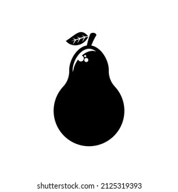 Avocado fruit icon vector design templates on white background