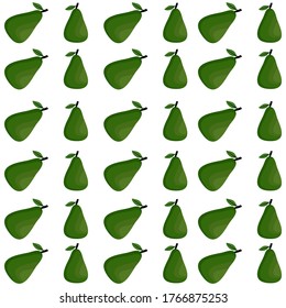 
avocado fruit, illustration of avocado fruit with flat style.