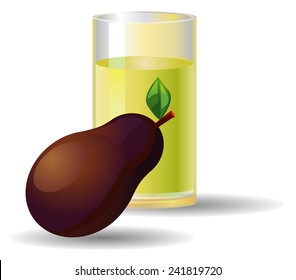 Avocado fruit juice