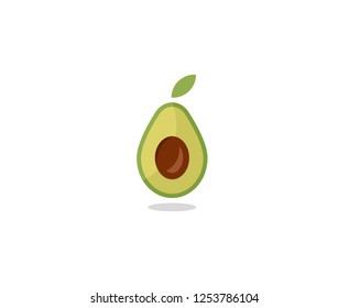 Avocado Fruit Logo 