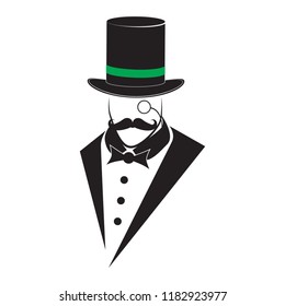 Avocado Gentleman Character, Logo