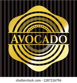 Avocado gold emblem