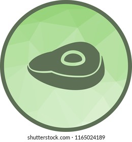 Avocado, green, fresh