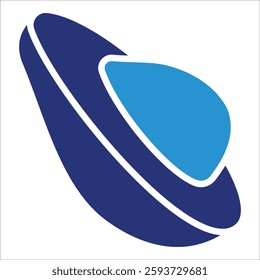 Avocado Half Icon Element For Design