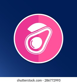 Avocado and Healthy Fruit design vector illustration.