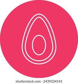 Avocado Icon Design For Personal And Commercial Use.