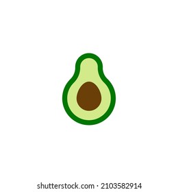 avocado icon design vector templates white on background