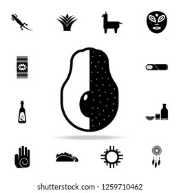 avocado icon. Detailed set of elements Mexico culture icons. Premium graphic design. One of the collection icons for websites, web design, mobile app