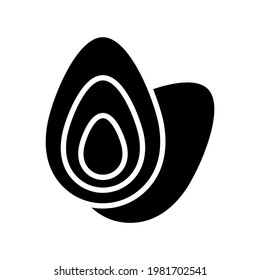 avocado icon or logo isolated sign symbol vector illustration - high quality black style vector icons
