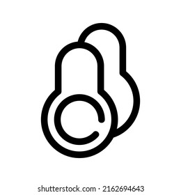 avocado icon or logo isolated sign symbol vector illustration - high quality black style vector icons

