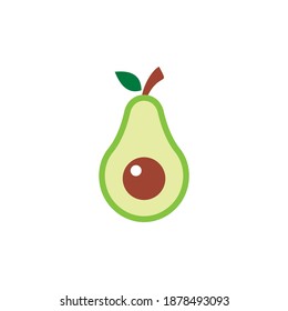avocado icon symbol sign vector