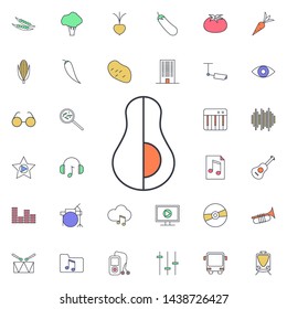 Avocado icon. Universal set of web for website design and development, app development
