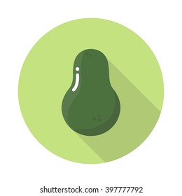 avocado icon. vector illustration