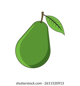 avocado icon vector illustration design template