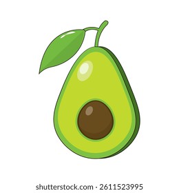 avocado icon vector illustration design template