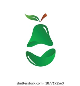 avocado icon vector illustration template