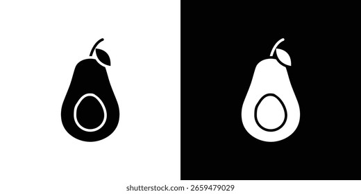 Avocado icon Vector scalable graphics