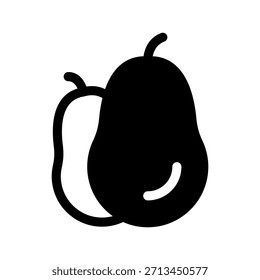 Avocado Icon Vector Symbol Design Illustration