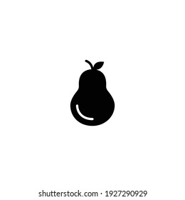 avocado icon vector for web, computer and mobile app