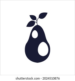 avocado  icons symbol vector elements for infographic web 