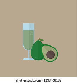 avocado juice drink