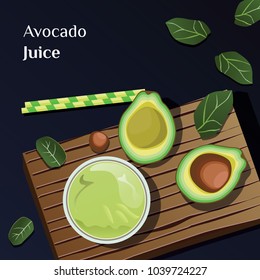Avocado Juice For Restaurant Menu