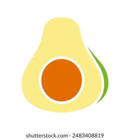 Avocado line icon. Avocado, fruit, green, nutritious, creamy, healthy fats, superfood, versatile, salad, toast, smoothie, guacamole, dip, omega-3 fatty acids