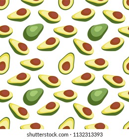 avocado pattern download. backgrounds illustration.