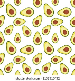 avocado pattern download. backgrounds illustration.