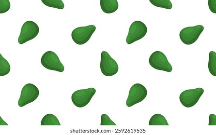 Avocado pattern geometric seamless. fresh avocados half pattern.