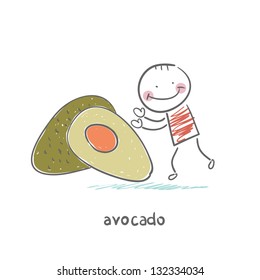 Avocado and people