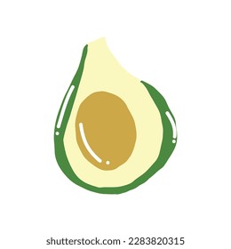avocado, potato, beetroot Fruit and Vegetables element clipart design