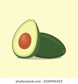  Avocado premium vector art illustration