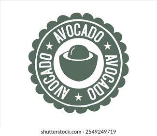 Avocado product vector design template or avocado vintage, good for oil industries, oil product, avocado fruit, avocado farm