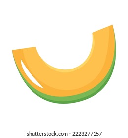 rebanada de aguacate sobre fondo blanco