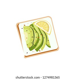 Avocado toast egg