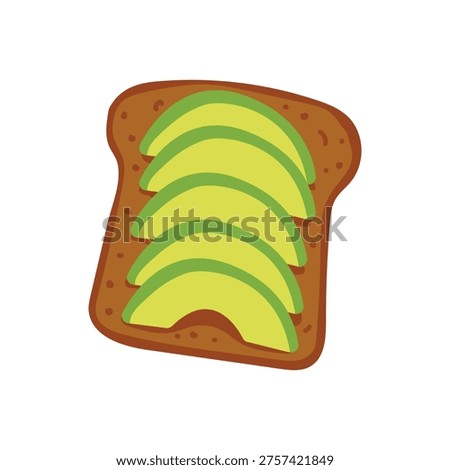 Avocado Toast with Guacamole and Tomatoes